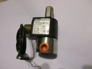 NEU Parker 71385SN2MVJ1N0C111C2 VENTIL 24 V DC 10 WATT 125 PSI BLENDE 1/8 3/32  - Bild 1 von 5