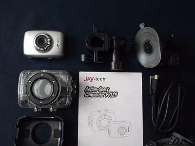 JAYtech Action-Sport-Camcorder DV 123- 5 MP, 4-fach digitaler Zoom-NEUWERTIG - Bild 1 von 4