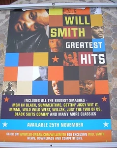 WILL SMITH Greatest Hits 2001 promo poster 30 x 20 original - Picture 1 of 1