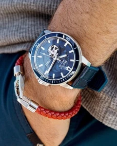 Orologio Bulova Marine Start Orologio Meccanico Automatico Speciale - Foto 1 di 4