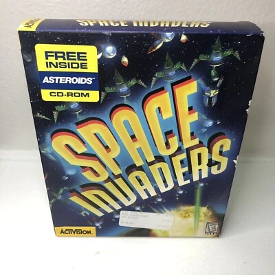 Space Invaders PC Game Activision Version 1.0 1999 Windows 95 98 NEW SEALED - Image 1 of 4