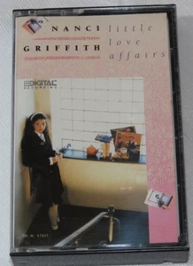 Nanci Griffith Little Love Affairs Cassette Tape MCA Records 1988 Never Mind - Picture 1 of 4