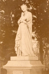 Paris Tuileries Garden Statue France old Photo 1880' - Picture 1 of 4