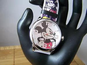 Schöne Disney Mickey Mouse Uhr Neues Band Cartoon - Bild 1 von 8