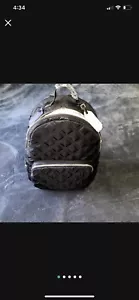 Tommy Hilfiger Women's Nylon Quilted Black Medium Backpack Excellent Condition. - Picture 1 of 5