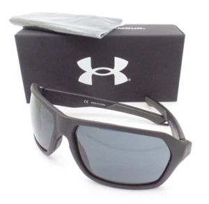 Under Armour Recon 003KA Sonnenbrille mattschwarz grau neu authentisch - Bild 1 von 5