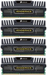 Corsair Vengeance 16 GB (4x4GB) CMZ8GX3M2A1866C9 DDR3-1866 PC3-14900U #315079 - Bild 1 von 1
