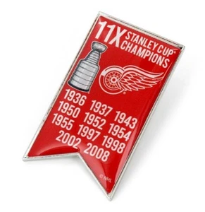 ALAS ROJAS DETROIT - CAMPEONES - PIN DE SOLAPA/SOMBRERO - TOTALMENTE NUEVO - NHL-PN-1064-23 - Imagen 1 de 1