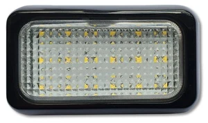 Campervan Wohnmobil 18 weiße LED Innen/Außen wasserdichte Leuchte 2W 12/24V DC - Bild 1 von 3