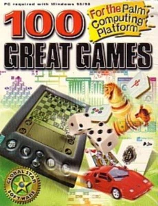 100 Great Games for Palm OS CD cards blackjack euchre lode runner pinball pong + - Picture 1 of 1