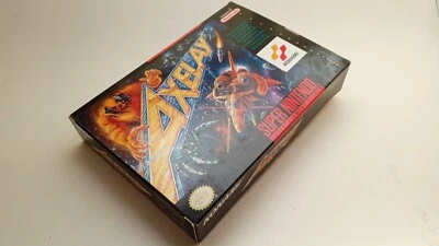 ✨ Axelay SNES USA New Konami Super Nintendo 1993 SNS-AX-USA ✨ - Photo 1/4