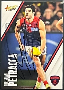 Autógrafo firmado Christian Petracca Melbourne Demons en tarjeta seleccionada 2023 - Imagen 1 de 1