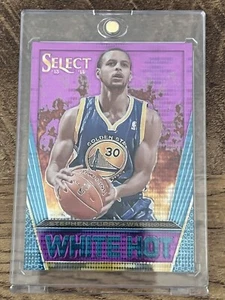 Stephen Curry Purple White Hot Pulsar Prizm 2014 Select 22/99 - Picture 1 of 4