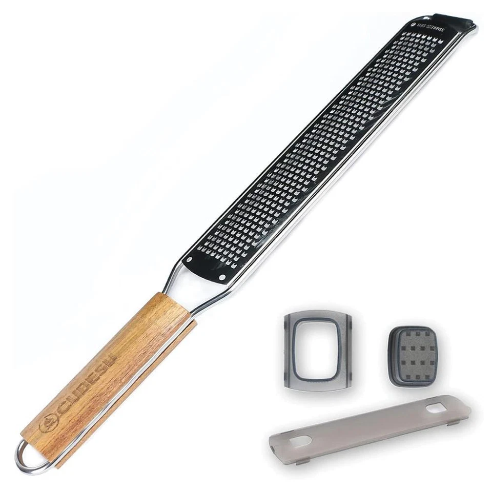 Cubesu Zesterreibe Set mit Schutzhülle und Handschutz Zitronenreibe Käsereibe - Bild 1 von 1