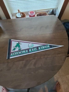 Nice Vintage 1996 Wincraft Altoona Rail Kings 24" Pennant - Picture 1 of 2