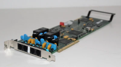 Dialogic VFX/41JCT-LS D/41JCT-LS 4-Port PCI Combined Media Board 04-5480-001 - Image 1 of 4