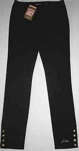 Neu mit Etikett Mädchen Juicy Couture schwarz gold Krone Leggings Größe 8 - Bild 1 von 1