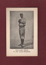WILLIAM DOAK, Cardinals | 1922 American Caramel E121 REPRINT | 1972 TCMA B