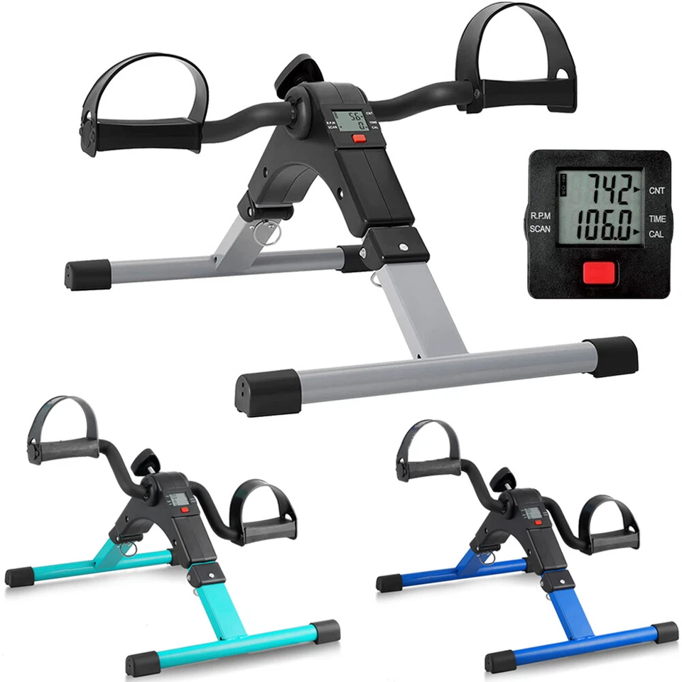 Himaly Under Desk Bike Pedal Exerciser w/ LCD Display For Legs & Arms Workout - Image 1 of 1