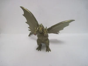 2014 Godzilla Kaiju King Ghidorah Figure Toho 3-Headed Golden Dragon 8” - Picture 1 of 7