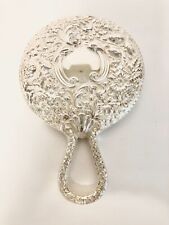 Gorham Repousse Sterling Silver Hand Mirror