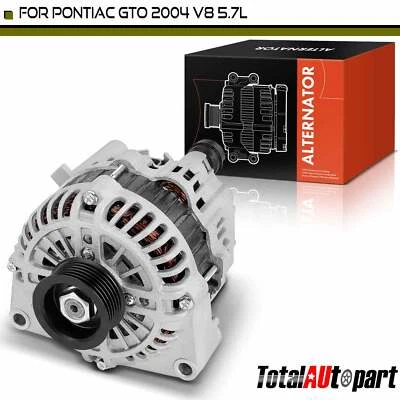 Alternador para Pontiac GTO 2004 V8 5,7 L 92058857 140 amperios 12 V CW polea de 6 ranuras Foto 1 de 4