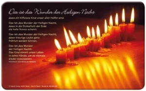 Tableros de desayuno "El milagro de la noche santa" (*NUEVO*) - Imagen 1 de 1