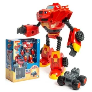 Figura de acción monstruo Blaze Machines dibujos animados plástico/aleación coche y robot juguete - Imagen 1 de 13