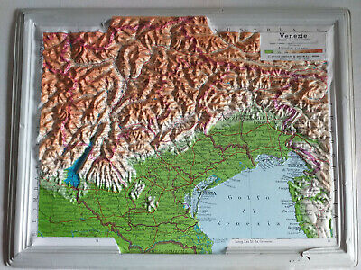Veneto Carta Geografica - Plastica A Rilievo Scala 1: 1.250.000 • 9.99€