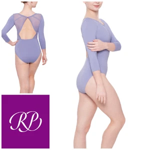 Russian Pointe Leotard Ballet Size XS UK 6 - 8 Harmony Dance Dancing Violet - Picture 1 of 5