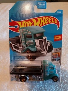 2021 Hot Wheels Blue Fast Bed Hauler HW Metro - Bild 1 von 4