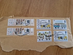 Estampillas postales coleccionables GB en papel - Imagen 1 de 4