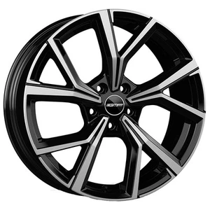 LLANTAS GMP MENTOR PARA VOLKSWAGEN PASSAT 8X20 5X112 BLACK DIAMOND WV1 - Imagen 1 de 4