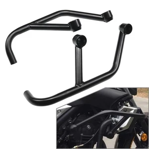 Engine Guard Crash Bar Falling Protection Black For YAMAHA MT-03 MT-25 2015-2023 - Picture 1 of 8