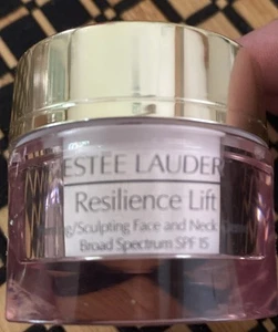 Estee Lauder Resilience Lift straffende/formende Gesichts- & Halscreme 0,5 Unzen Neu ohne Verpackung - Bild 1 von 3