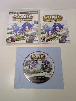 Sonic Generations (Sony PlayStation 3 PS3, 2011)  Complete - Image 1 of 3