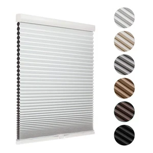 Blackout Cordless Cellular Shades Honeycomb Shade for Indoor Windows Room Dar... - Picture 1 of 7
