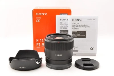 [ TOP MINT in Box] Sony E 11mm F/1.8 Wide Angle APS-C Lens SEL11F18 #C334 - Image 1 of 4