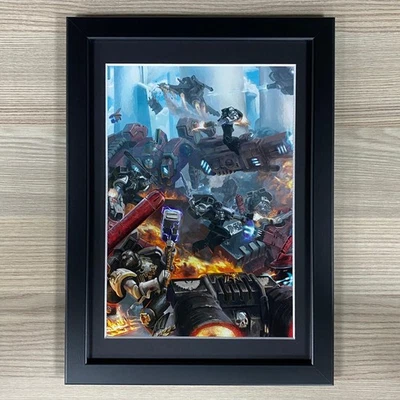 Art Encadré T'AU Empire TAU Raven Guard Space Marines Warhammer 40,000 40K - Photo 1/4