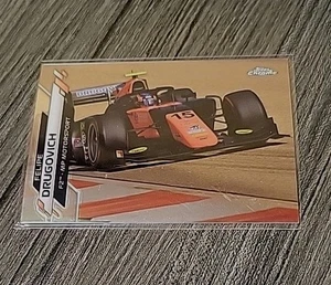 2020 Topps Chrome Formula 1 Racing FELIPE DRUGOVICH #72 F2 Car MP Motorsport - Picture 1 of 3
