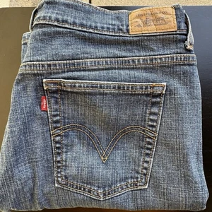 Vintage Levis 505 Damen Jeans Gr. 14 Blau Denim Straight Leg High Rise 1646 - Bild 1 von 9