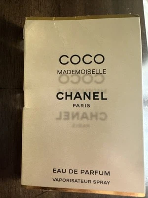 Chanel Coco Mademoiselle Spray  .05 oz / 1.5 ml EDP Parfum Card Vial NEW - Image 1 of 3