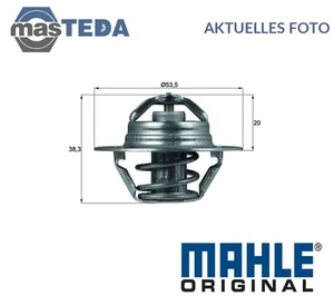 TX 88 82D KÜHLFLÜSSIGKEIT KÜHLER THERMOSTAT MAHLE ORIGINAL FÜR RENAULT 14,11 - Picture 1 of 5