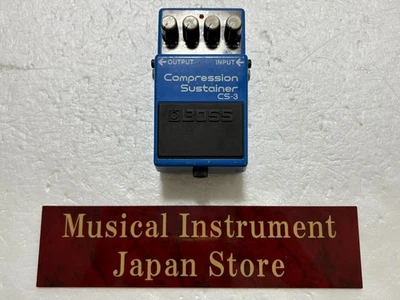 Boss CS-3 Compressor Sustainer Pedale per chitarra effetto usato dal Giappone - Immagine 1 di 4