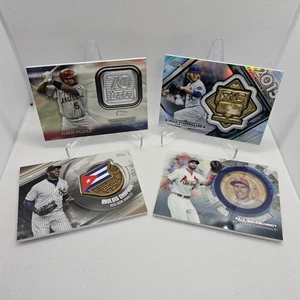 Topps Coin & Medallion Lot Goldschmidt Syndergaard Rookie Chapman SP /50 Pujols - Picture 1 of 2