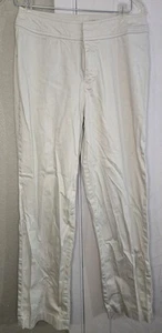 Pantalone donna vero comfort marrone beige dritto casual taglia 8 punto singolo fondo - Foto 1 di 6