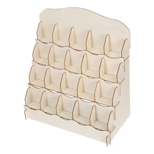 Espositore da tavolo in legno multistrato per conservazione action figure - Foto 1 di 12