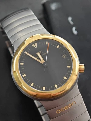 IWC Porsche Design Bicolor OCEAN 500 - 19 cm bracelet FULL SET - Bild 1 von 4