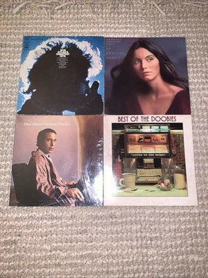 Bob Dylan Paul Simon Doobie Emmylou Harris Best LOT Vinyl Record VG/VG+ & Better - Image 1 of 4