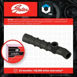 Crank Case Breather Pipe Hose fits BMW 728 E23 2.8 77 to 86 M30B28 Gates Quality - Picture 1 of 2